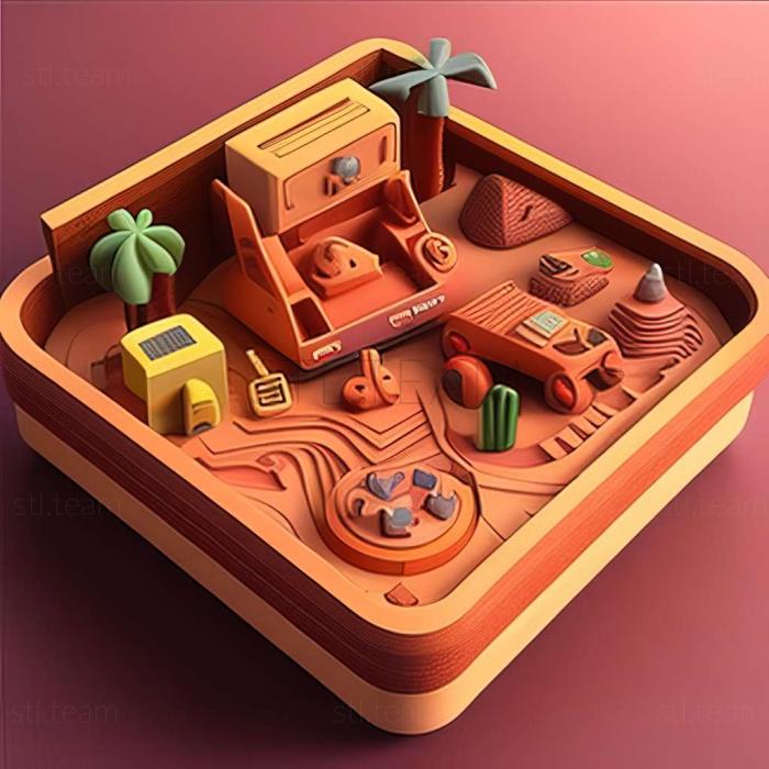3D model Micro Machines World Series game (STL)